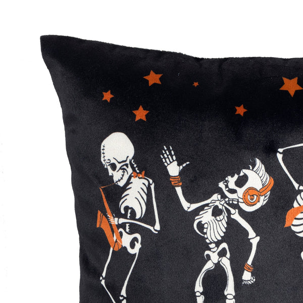 Lush Décor Rocking Skeleton Decorative Pillow