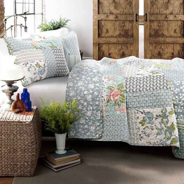Lush Décor Roesser Quilt 3 Piece Set