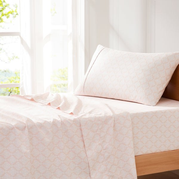 Lush Décor Romer Damask Sheet Set