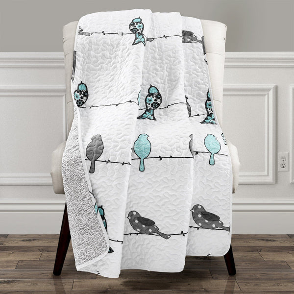Lush Décor Rowley Birds Throw