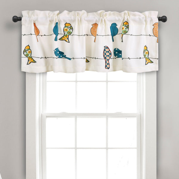 Lush Décor Rowley Birds Valance