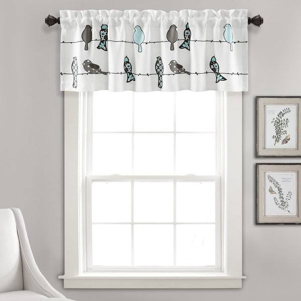 Lush Décor Rowley Birds Valance
