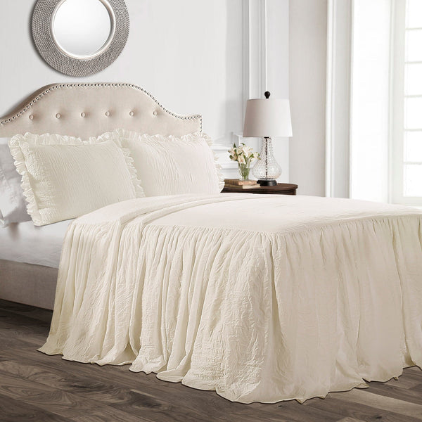 Lush Décor Ruffle Skirt Bedspread Set