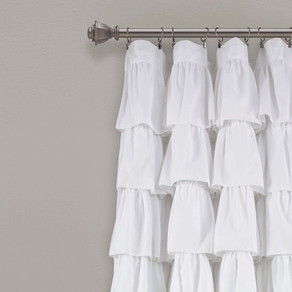 Lush Décor Ruffle Window Curtain Panel