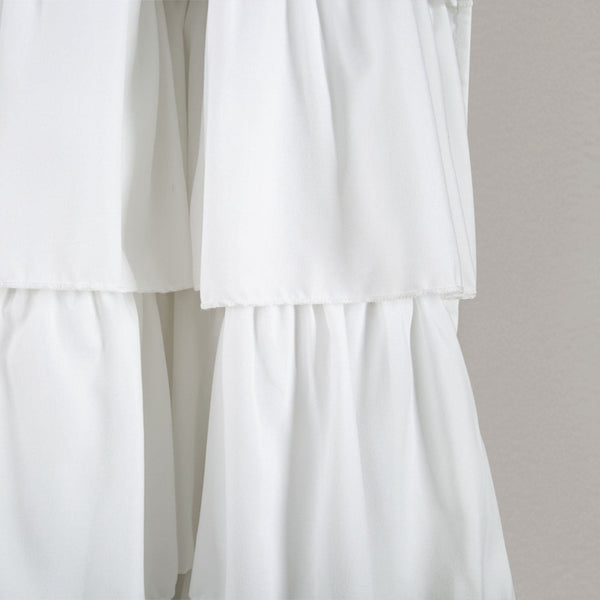 Lush Décor Ruffle Window Curtain Panel