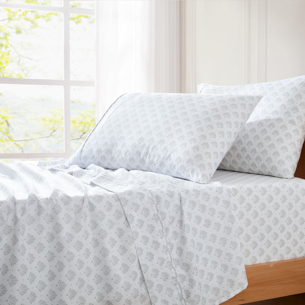 Lush Décor Scallop Fan Sheet Set