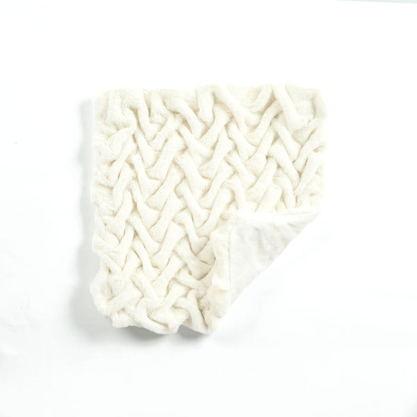 Lush Décor Soft Fur Weave Decorative Pillow Cover