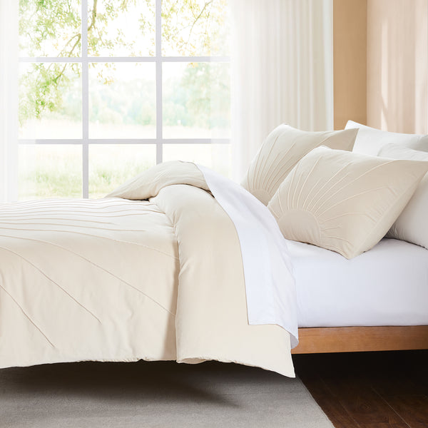 Lush Décor Solar Drift Velvet Duvet Cover Set