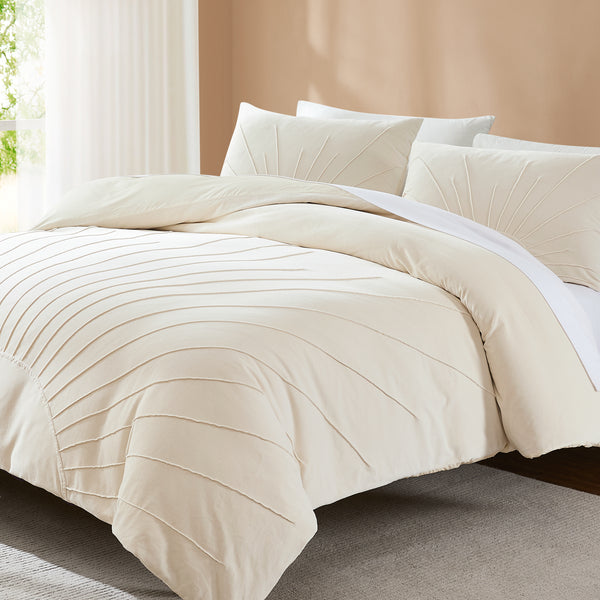 Lush Décor Solar Drift Velvet Duvet Cover Set