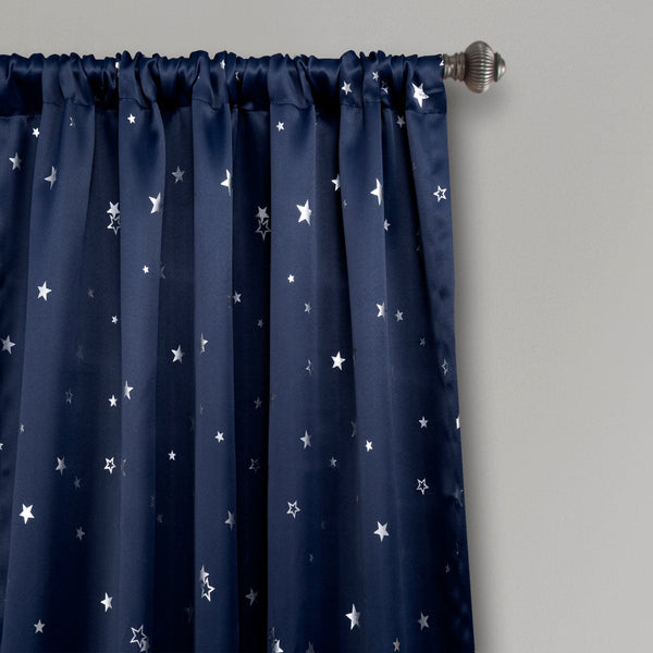 Lush Décor Star Blackout Window Curtain Set