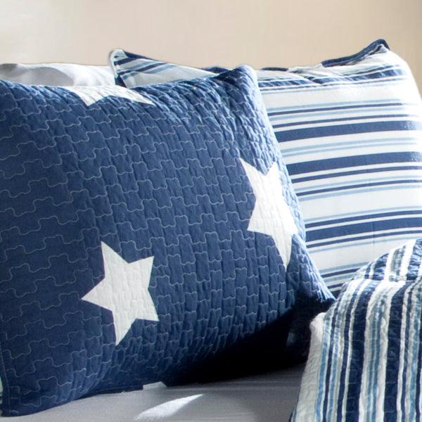 Lush Décor Star Reversible 3 Piece Quilt Set