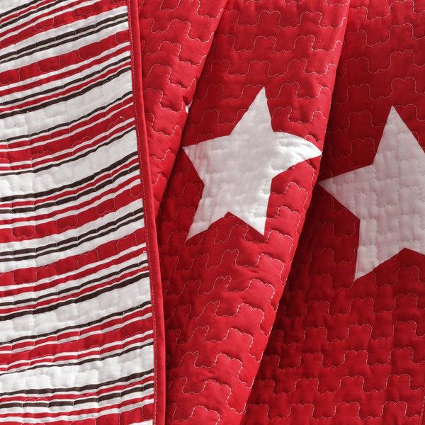 Lush Décor Star Reversible Cotton Throw
