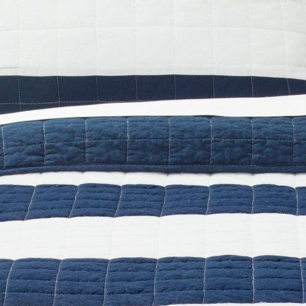 Lush Décor Stripe 3 Piece Quilt Set