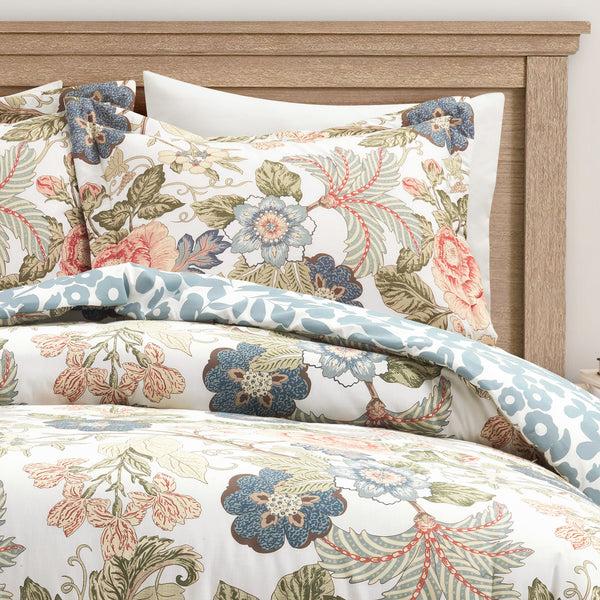 Lush Décor Sydney Floral Comforter 3 Piece Set