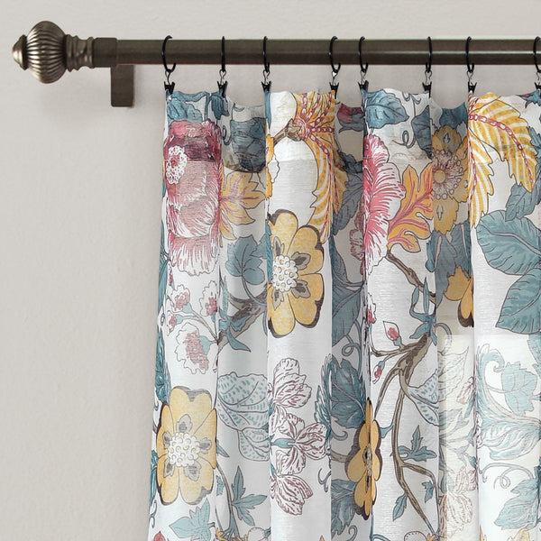 Lush Décor Sydney Sheer Window Curtain Panel Set