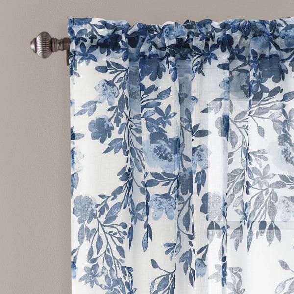 Lush Décor Tanisha Sheer Window Curtain Panel Set