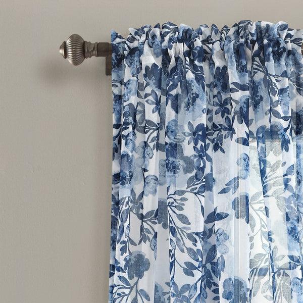 Lush Décor Tanisha Sheer Window Curtain Panel Set