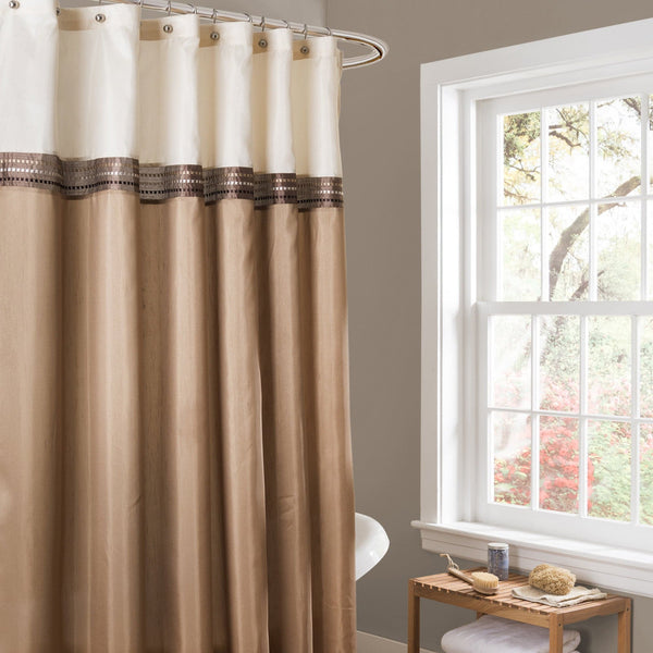 lush décor Terra Shower Curtain
