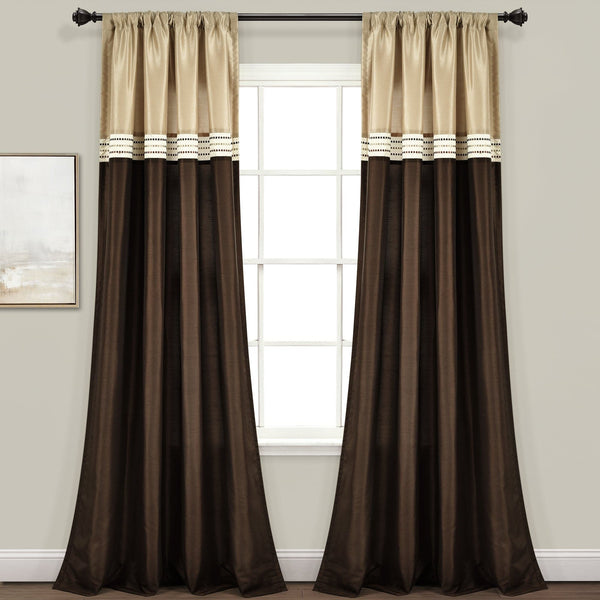 Lush Décor Terra Window Curtain Panel Set