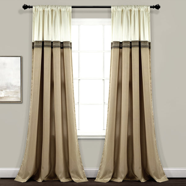 lush décor Terra Window Curtain Panel Set