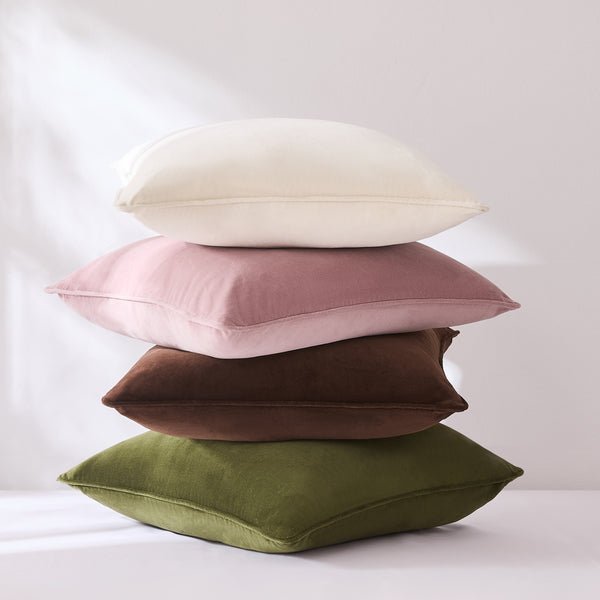lush décor Terran Velvet Decorative Pillow Cover