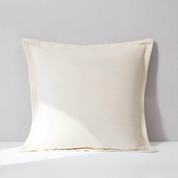 lush décor Terran Velvet Euro Sham Cover