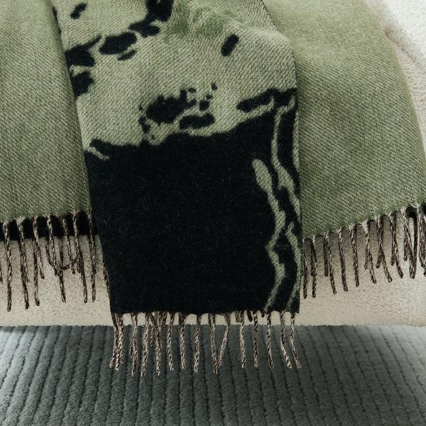 Lush Décor Threaded Roots Wool Throw Blanket