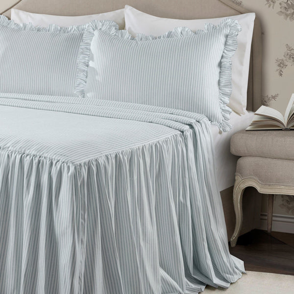 Lush Décor Ticking Stripe Bedspread Set