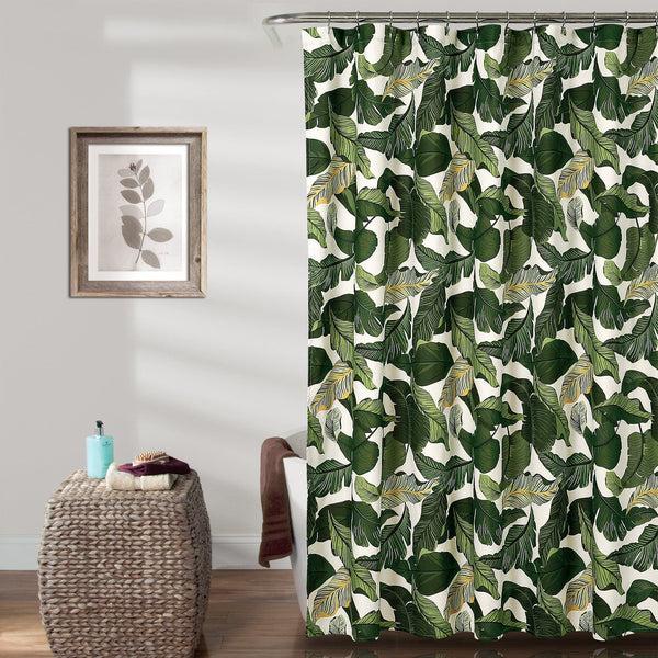 lush décor Tropical Paradise Shower Curtain