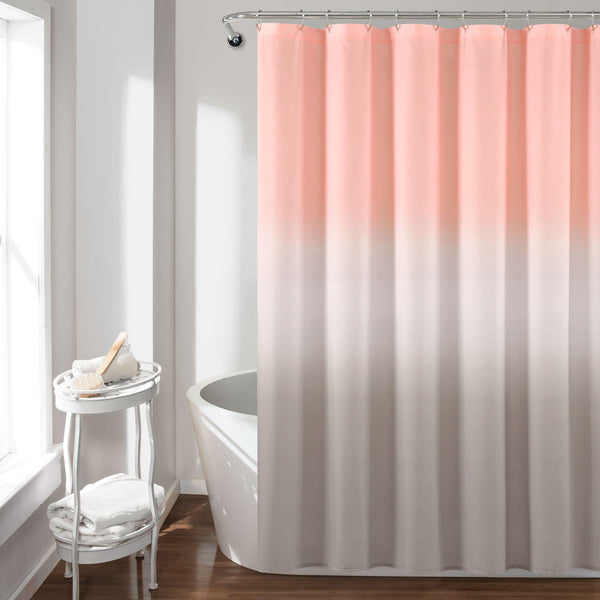 Lush Décor Umbre Fiesta Shower Curtain