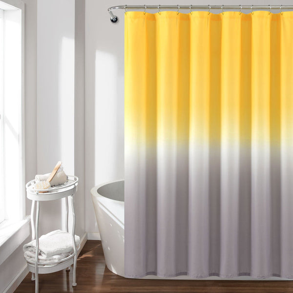 Lush Décor Umbre Fiesta Shower Curtain