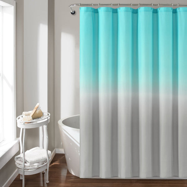 lush décor Umbre Fiesta Shower Curtain
