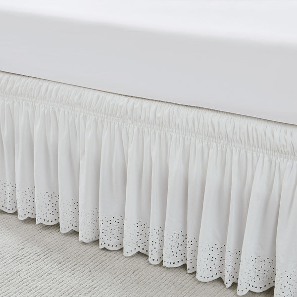 Lush Décor Vintage Eyelet Bed Skirt