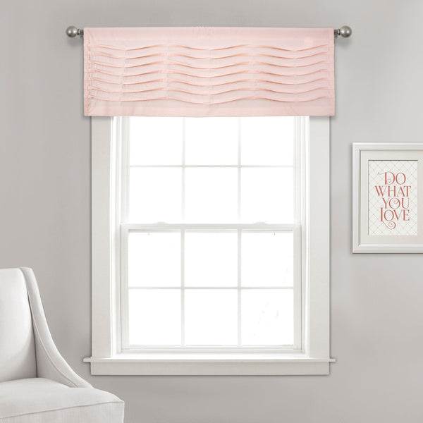 Lush Décor Wave Texture Valance