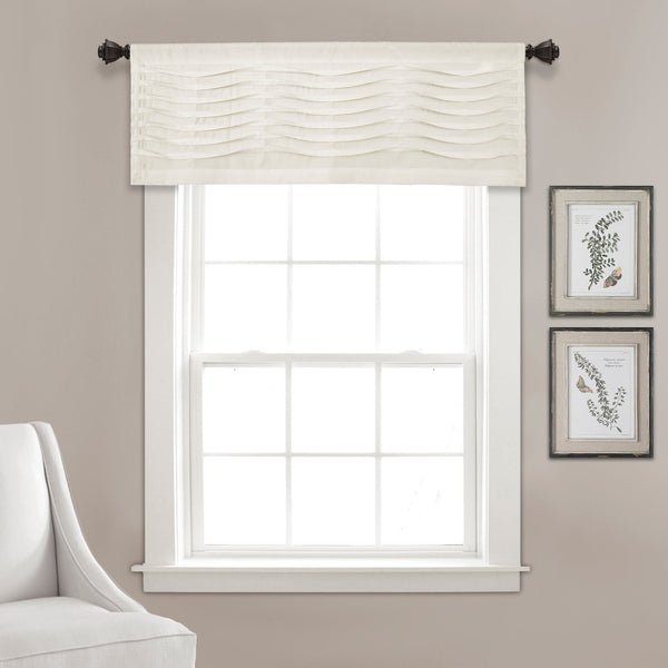 Lush Décor Wave Texture Valance