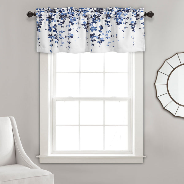 Lush Décor Weeping Flower Valance