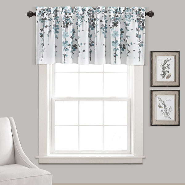 Lush Décor Weeping Flower Valance