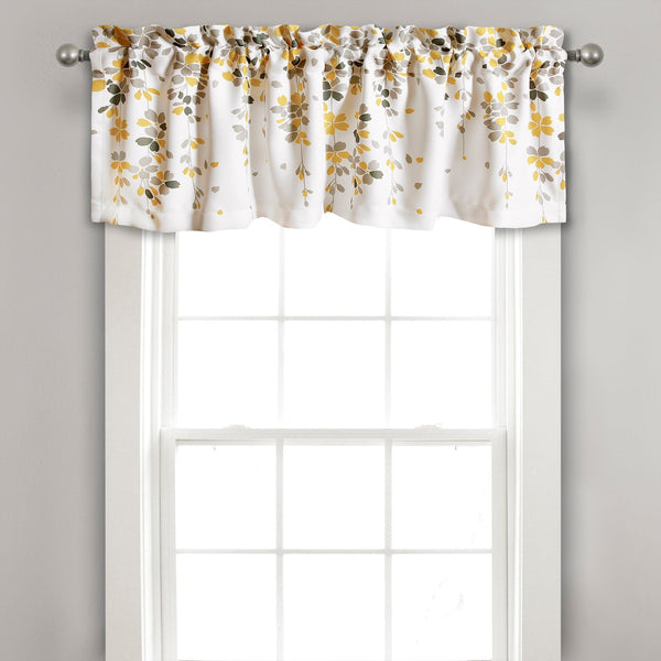 lush décor Weeping Flower Valance