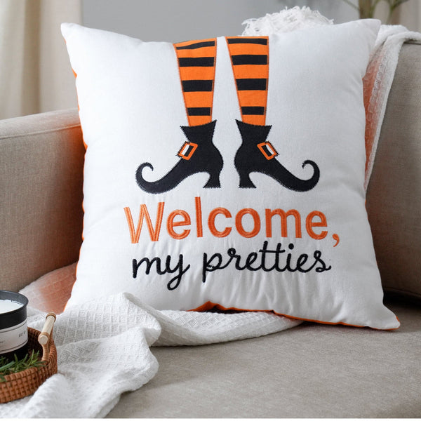 Lush Décor Welcome My Pretties Decorative Pillow