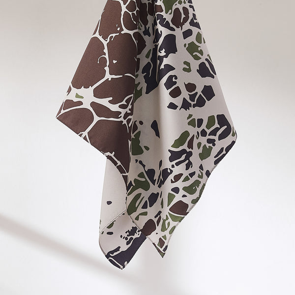 Lush Décor Lush Decor X Chuks Collins - Threaded Roots Silk Scarf