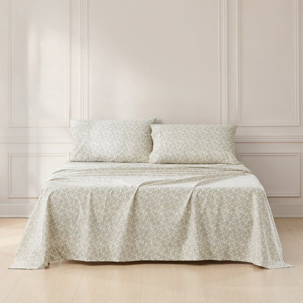lush décor Zara Floral Block Cotton Sheet Set