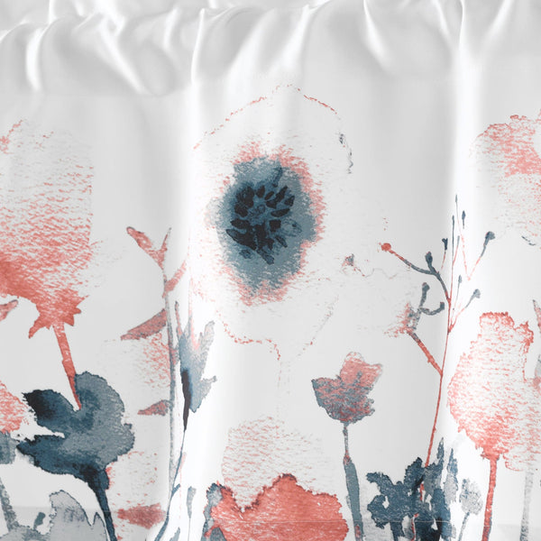 Lush Décor Zuri Flora Watercolor Valance