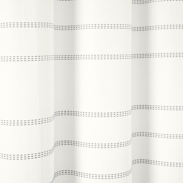 Lush Décor Modern Galaxy Waffle Woven Cotton Blend Shower Curtain