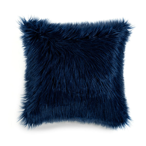 Lush Décor Mongolian Luca Soft Faux Fur Decorative Pillow Cover