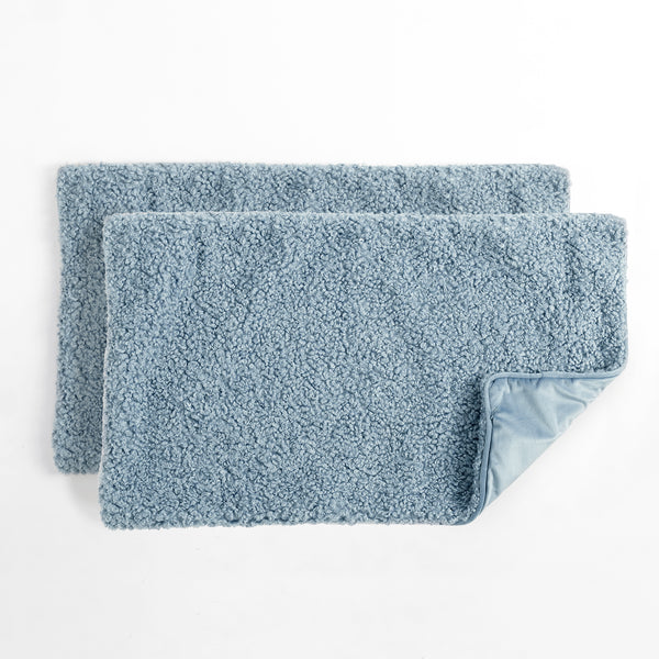 Lush Décor Neo Boucle Lumbar Throw Pillow Cover 2 Pack Set