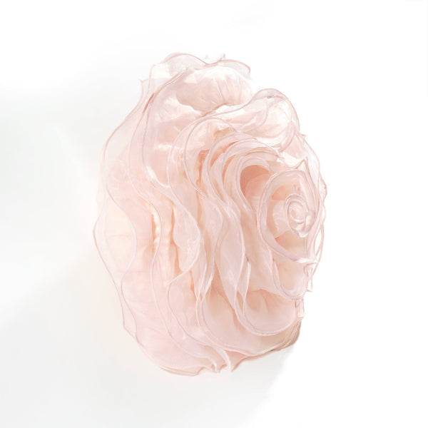 Lush Décor Ruffle Flower Layer Round Decorative Pillow