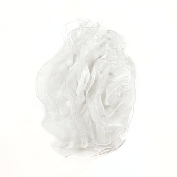 Lush Décor Ruffle Flower Layer Round Decorative Pillow