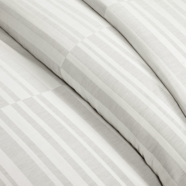 Lush Décor Sawyer Modern Broken Stripe Duvet Cover 3 Piece Set