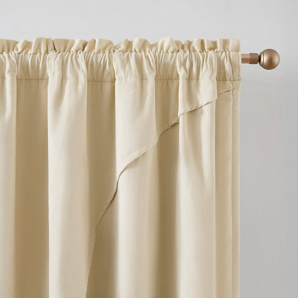 Lush Décor Solar Drift Blackout Window Curtain Panels