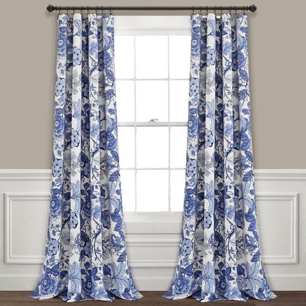 lush décor Sydney Light Filtering Window Curtain Panel Set